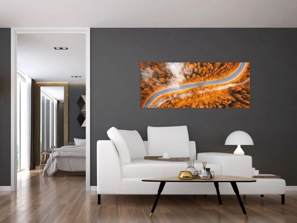 Tablou - Strada montană (120x50 cm)