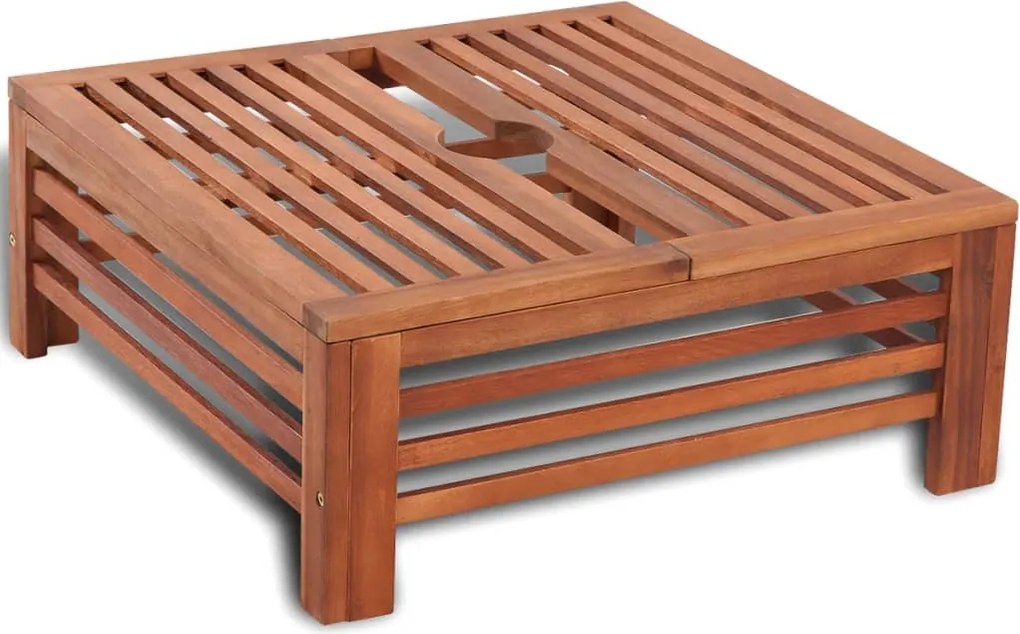 vidaXL Husă pentru suport umbrelă de soare, lemn