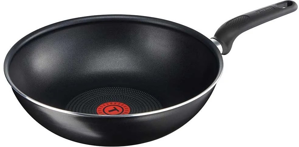 TIGAIE WOK ALUMINIU,MARO,28 CM,TEFAL
