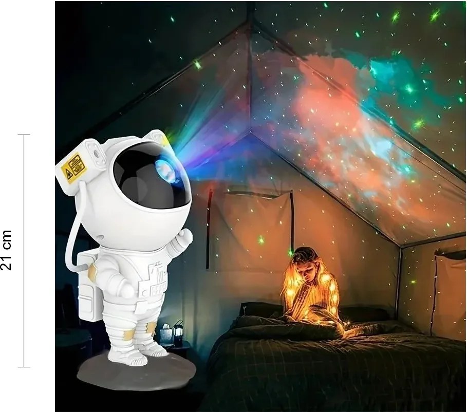 Proiector de stele Astronaut cu telecomanda