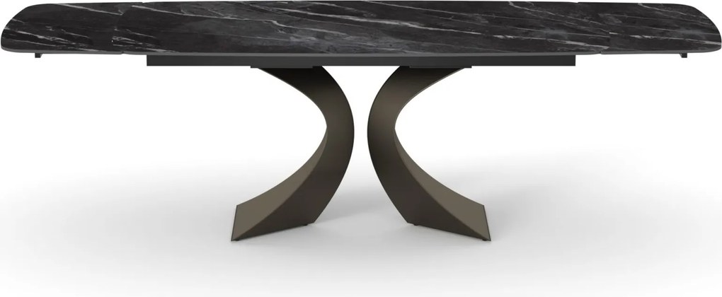 Masa ceramica extensibila Clepsydra 180 cm /90 cm / H 77 cm