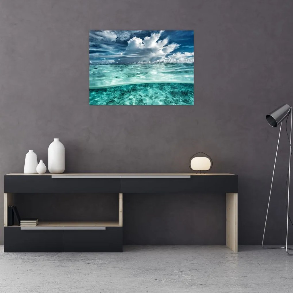 Tablou - privire sub nivelul mării (70x50 cm)