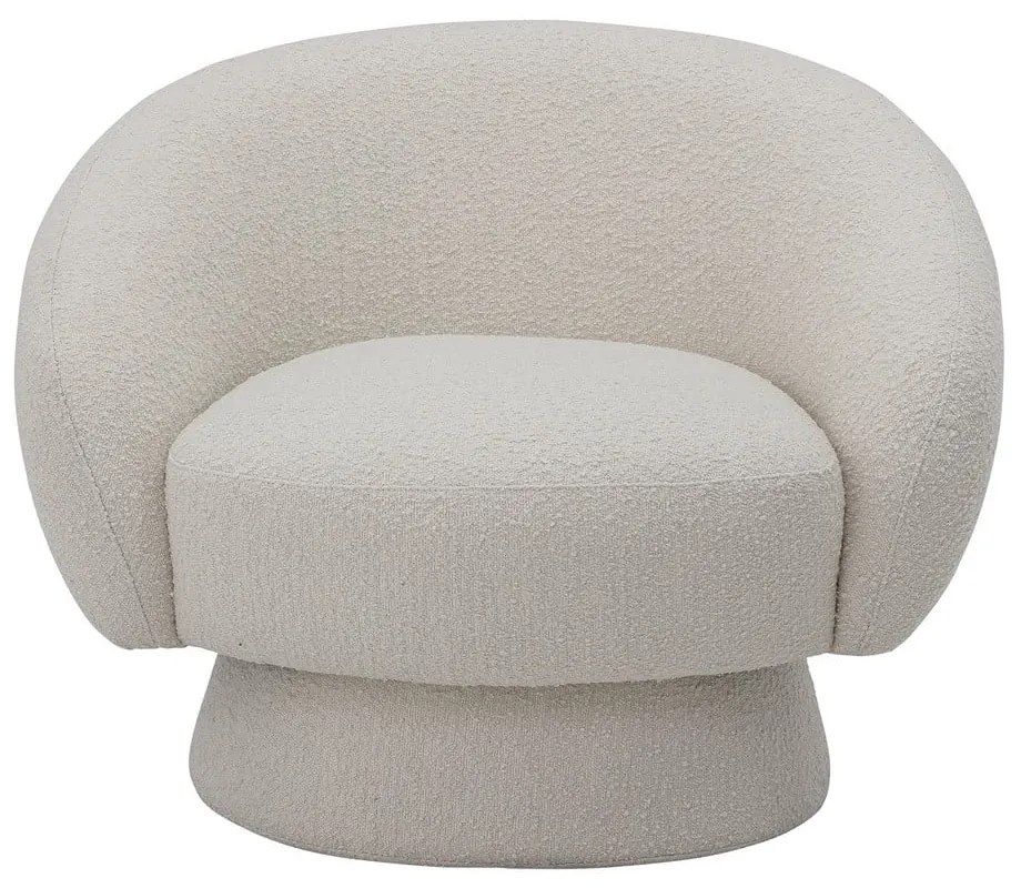 Fotoliu alb Ted - Bloomingville