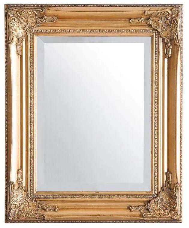 Oglinda aurie 45x55 cm Mirror Speculum Gold | INVICTA INTERIOR