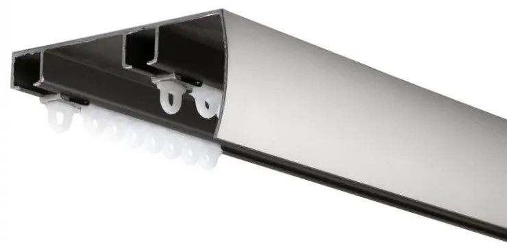 Sina aluminiu dubla cu masca de 8 cm din aluminiu,culoare argintiu, cu toate accesoriile incluse.