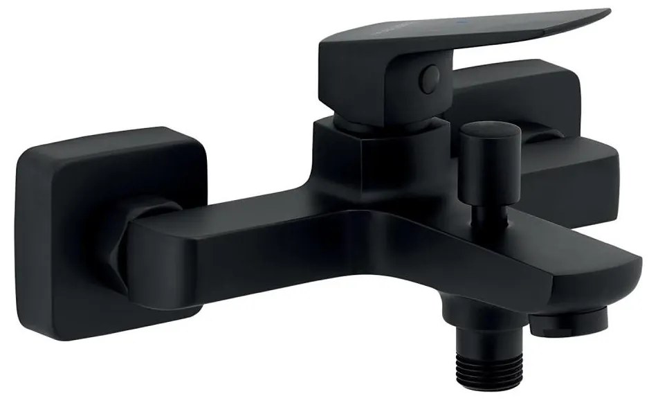 Baterie de cadă Novaservis NOBLESS EGO negru mat