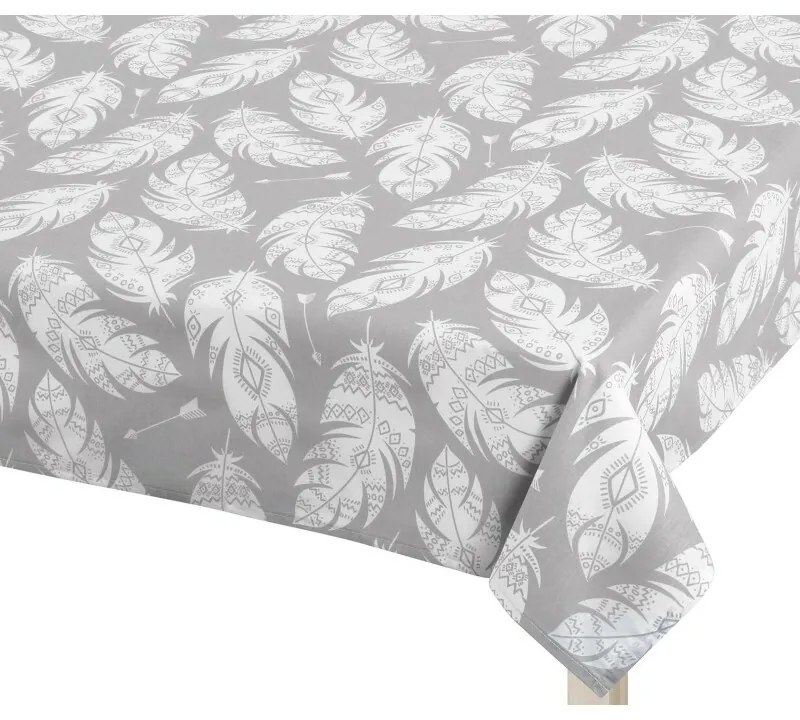 Bellatex față de masă Adéla Feather gri , 120 x140 cm