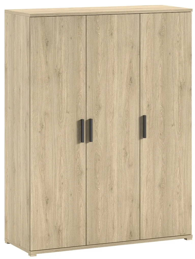 Această combinație SAM constă dintr-un pat (90 x 200 cm), o noptieră, un dulap cu 3 uși și un birou.