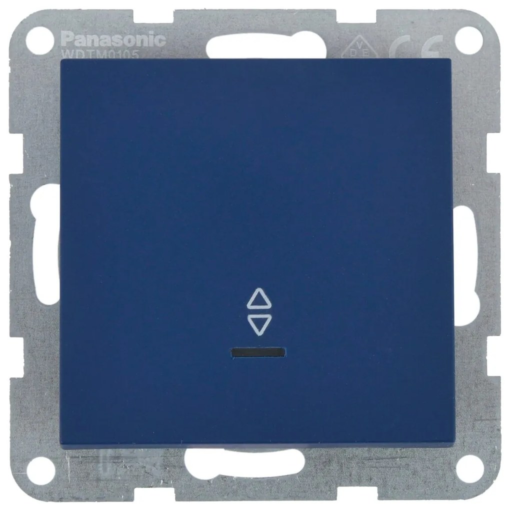 Intrerupator cap scara cu led 10A, IP20, Ocean, Panasonic Karre Plus 55 Soft Touch