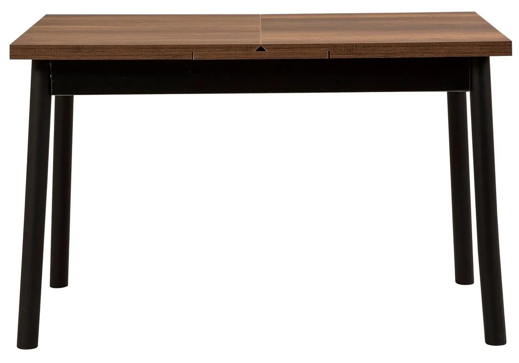 Set mobilier sufragerie Duvasa 22 (negru) (pentru 4 persoane). 1093793