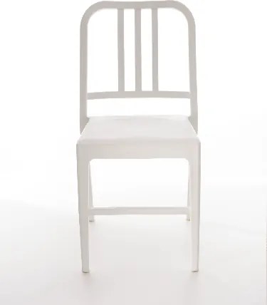 Scaun din plastic Luca White, l50xA44xH80 cm