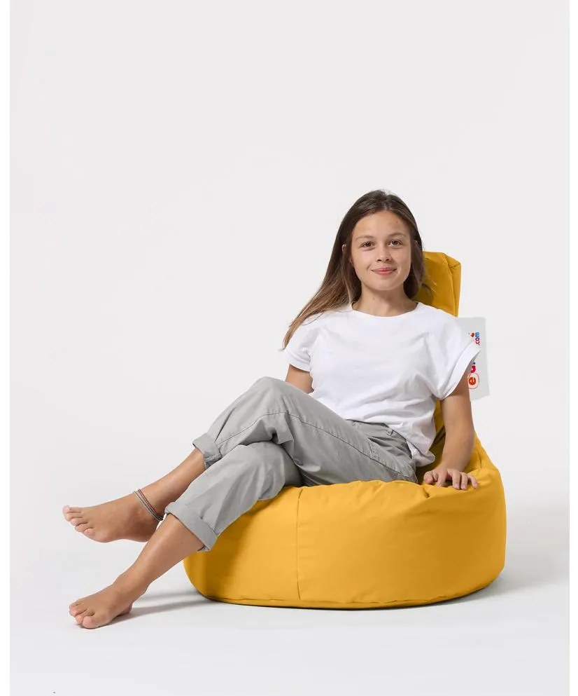 Fotoliu puf Lerna (Galben). Promo -6%. 1101688