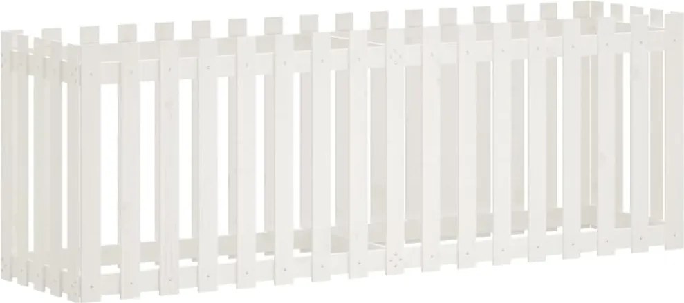 vidaXL Pat înălțat grădină design gard 200x50x70 cm lemn impregnat pin