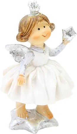 Decoratiune Angelic alb