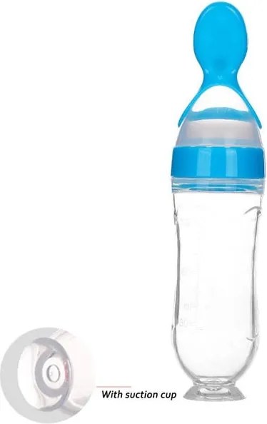 Lingurita cu Dispenser pentru hranirea Bebelusilor