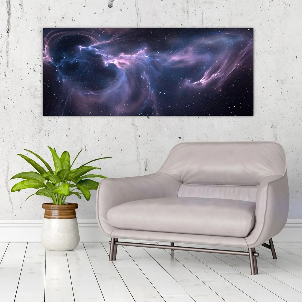 Tablou - Nebuloasa spațială (120x50 cm)