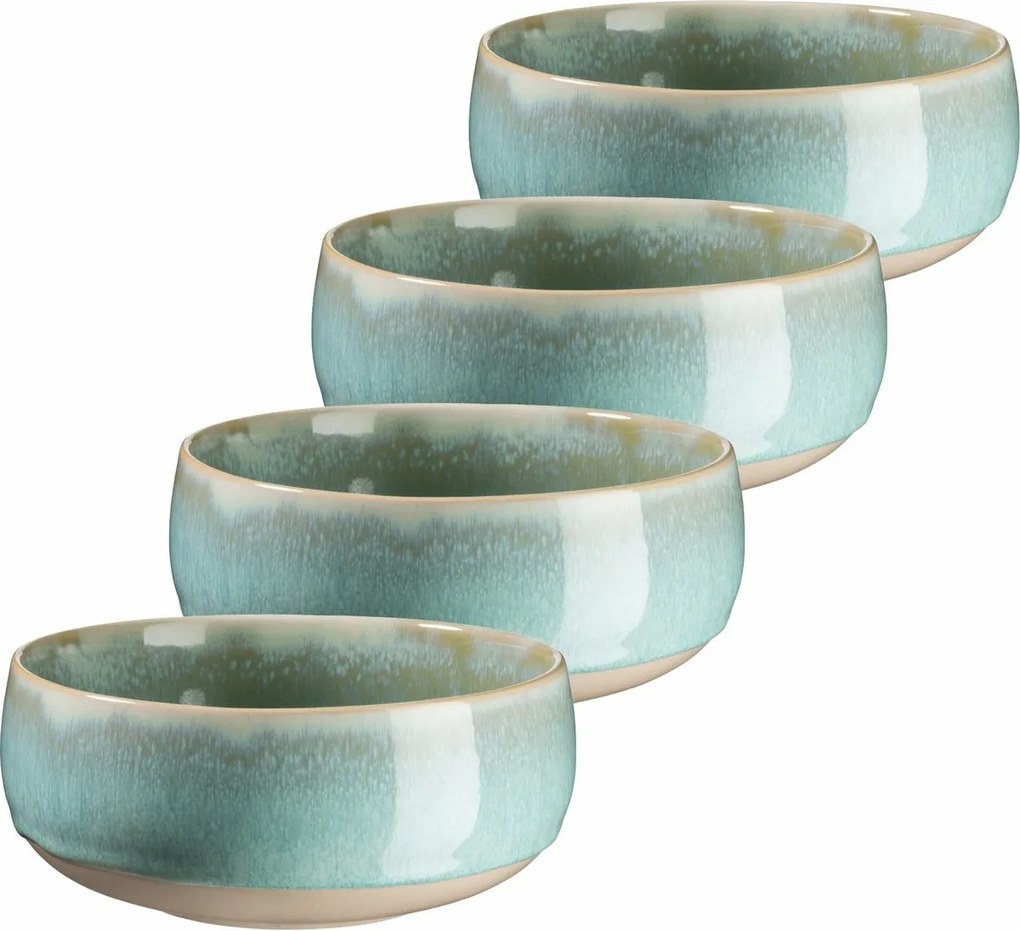 Mäser Set de 4 boluri pentru supă AQUATA – 14 cm, verde