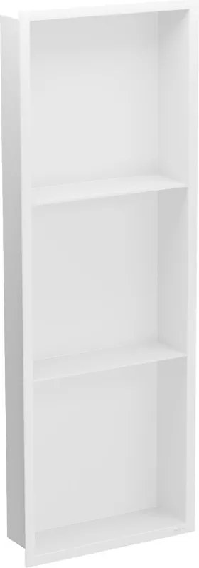 Mexen X-Wall-R raft încastrat cu flanșă și raft 90 x 30 cm, alb - 1920903010S