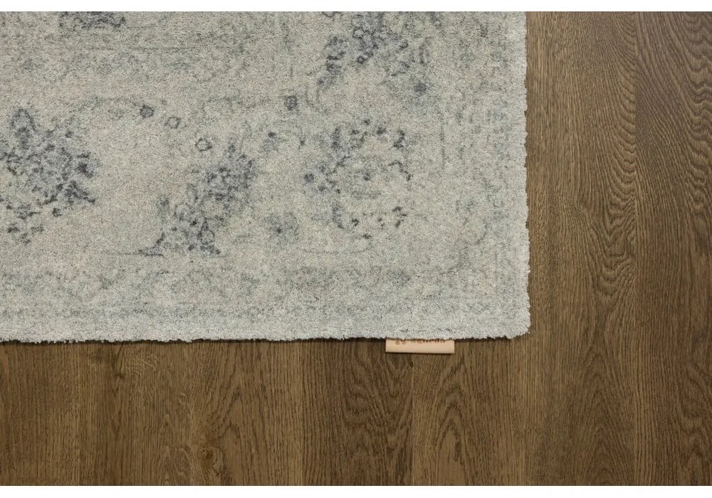 Covor bej din lână 230x340 cm Calisia Vintage Flora – Agnella