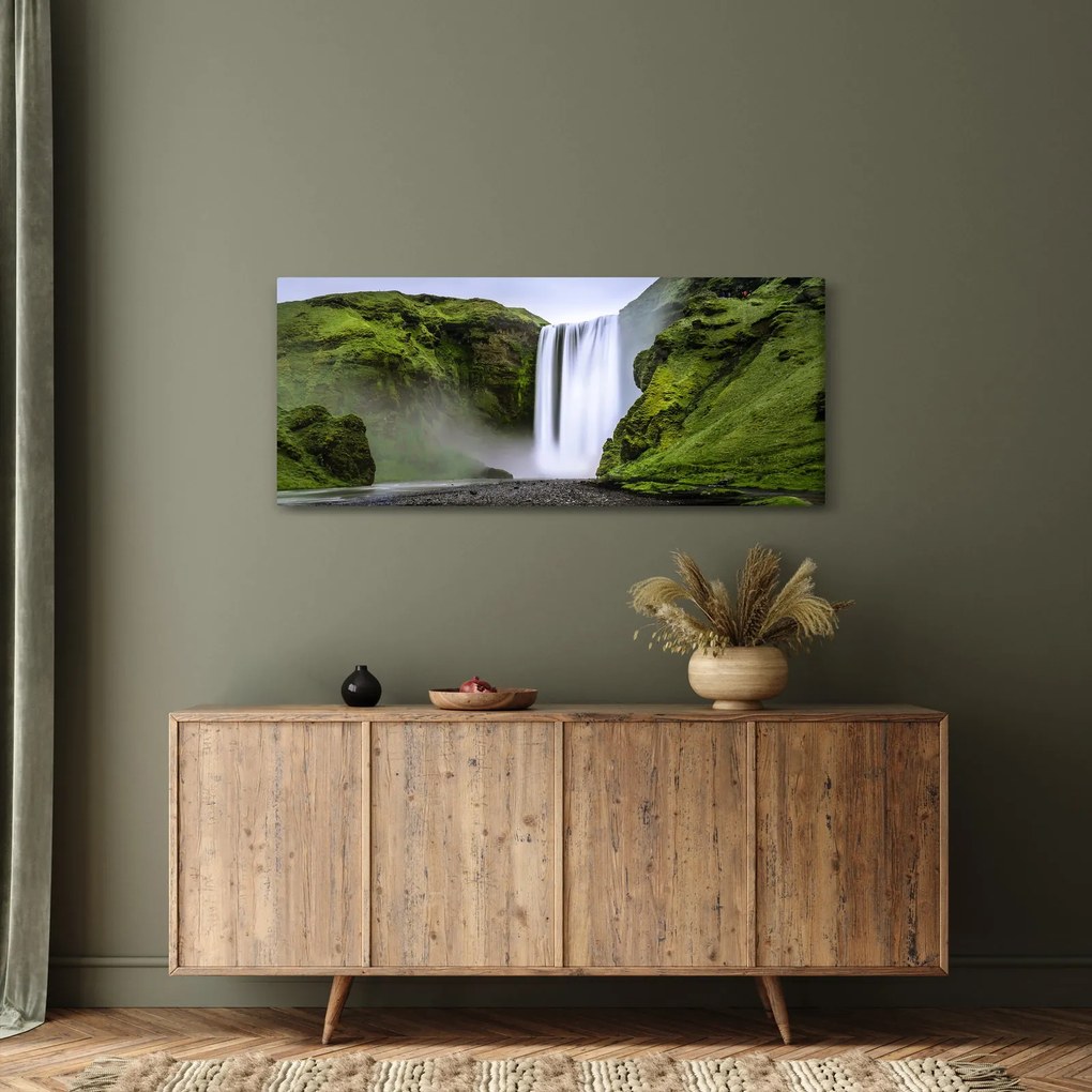 Tablou cu cascade (120x50 cm)
