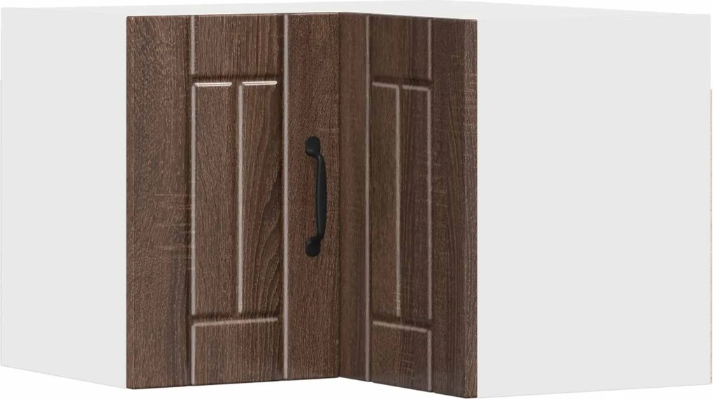 vidaXL Dulap de bucătărie Stejar închis 57 x 57 x 40 cm Lemn compozit