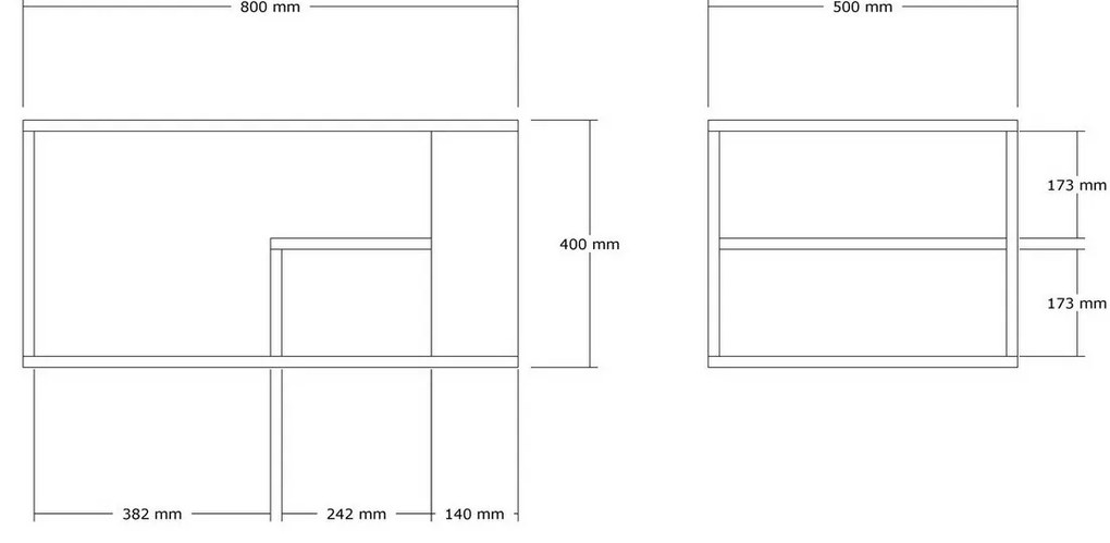 Măsuță de cafea Eros Freesia Marble