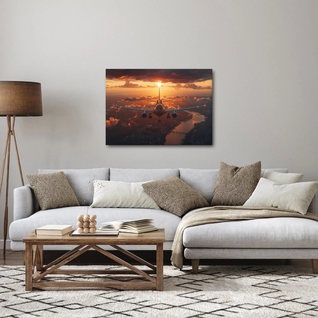 Tablou - Avion de transport (70x50 cm)