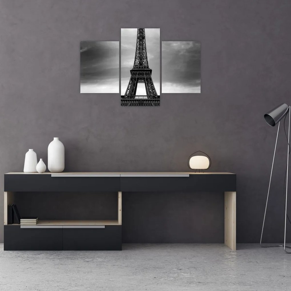 Tablou - Mașină roz în Paris (90x60 cm)