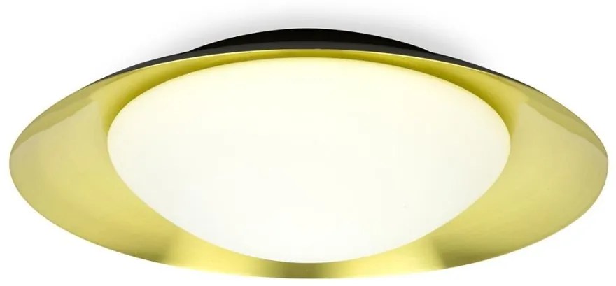 Plafoniera LED moderna SIDE 15W negru/auriu 62142