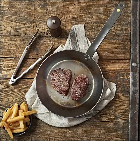 De Buyer 5610.26 - Tigaie MINERAL B 26 cm oțel