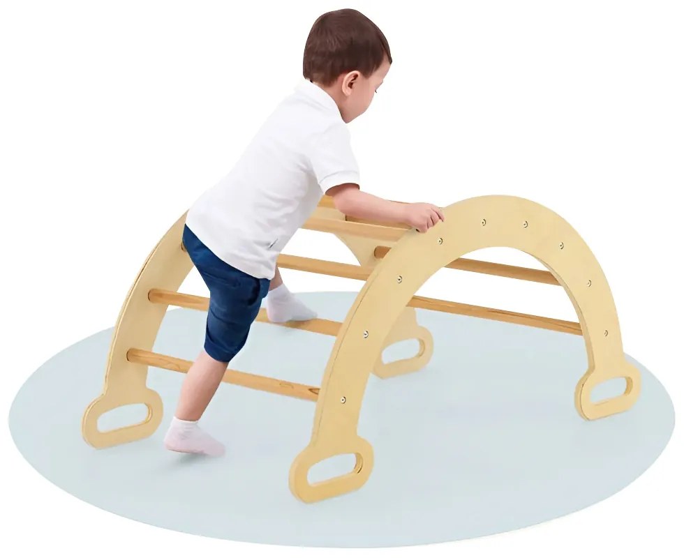 Set de 3 piese pentru cățărare din lemn