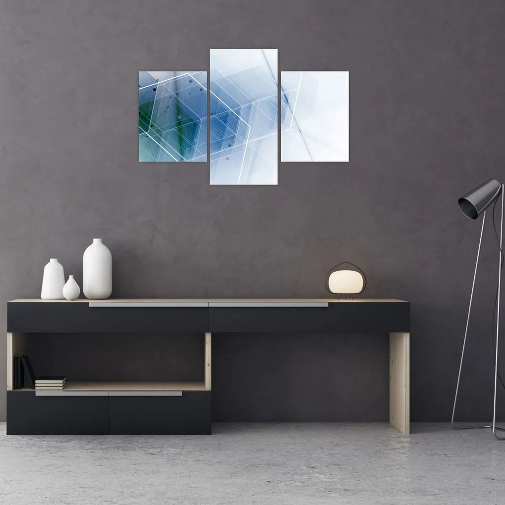 Tablou - Figuri geometrice (90x60 cm)