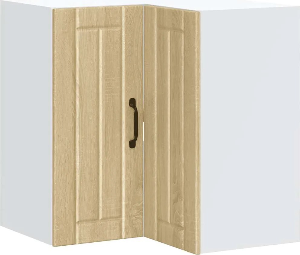 vidaXL Dulap de colț de bucătărie „Lucca” din lemn de stejar Sonoma