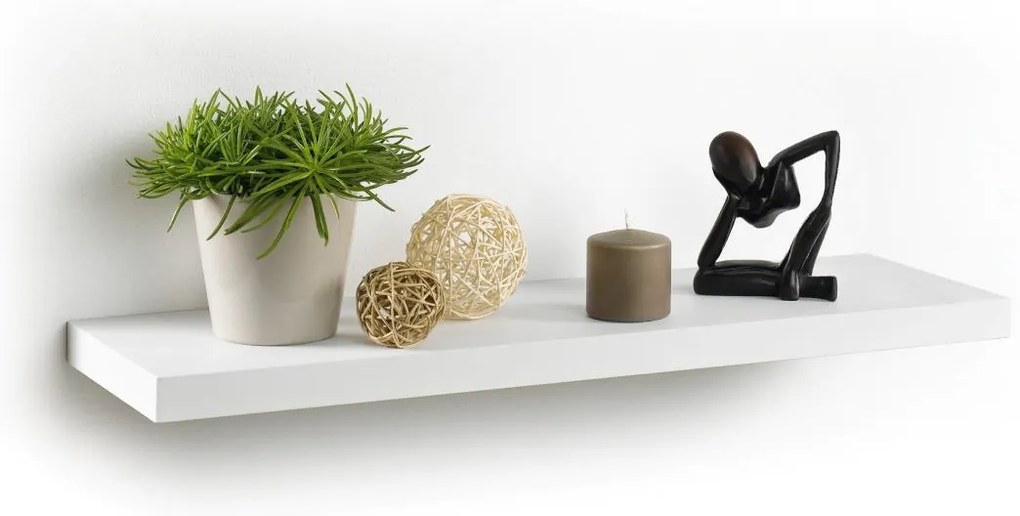 Raft de perete din MDF, lungime 75 cm