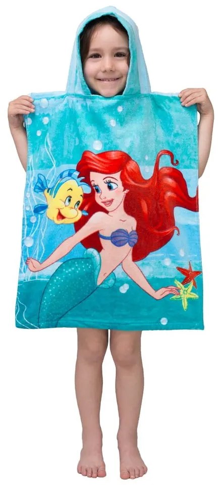 Halat pentru copii turcoaz din frotir Ariel Friends – Jerry Fabrics