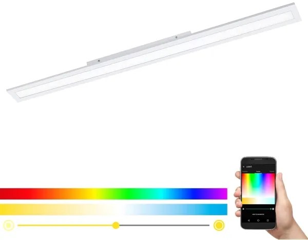 Panou LED RGBW dimabil Eglo 33589 SALOBRENA-C LED/34W/230V + telecomandă