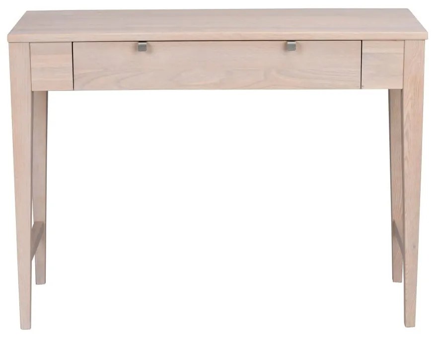 Masă consolă din lemn de stejar, Rowico Fulla, mat