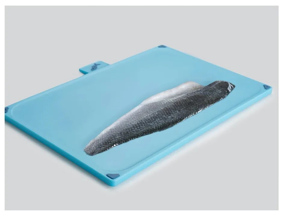 Set suport cu 4 tocătoare Joseph Joseph Index, 34,6 x 27,3 cm, gri închis