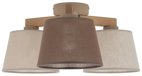 Brilagi - Lustră aplicată LATTE SABIA 3xE27/15W/230V pin/mix