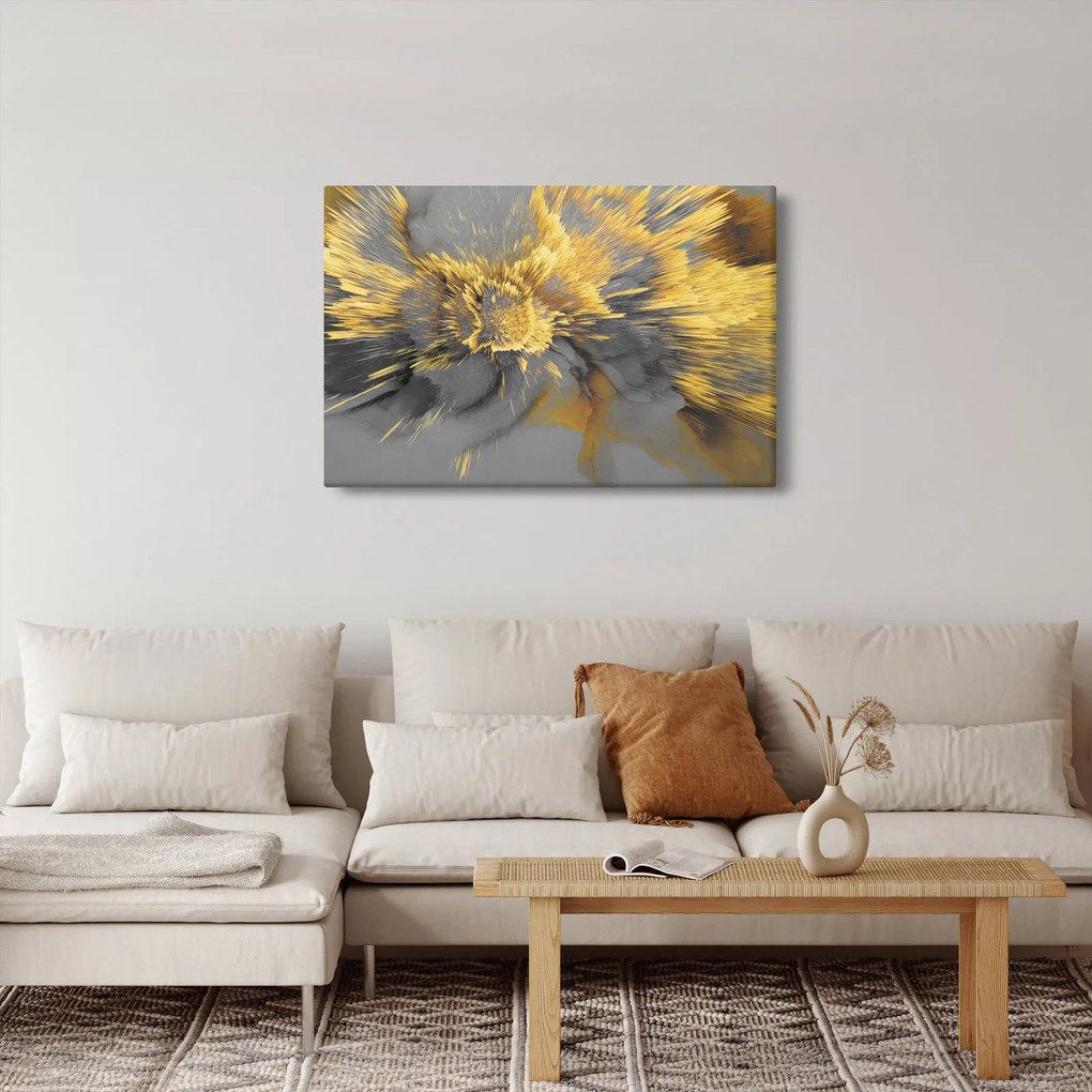 Tablou - Expansiunea aurului (90x60 cm)
