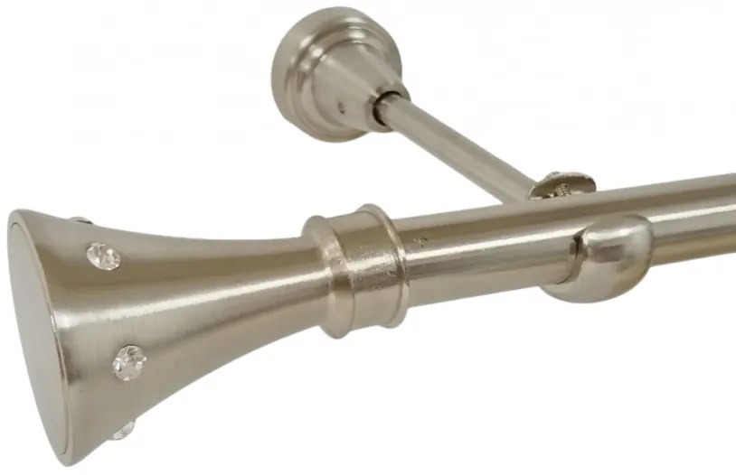 Galerie simpla fara inele carter 19 mm INOX (Alege marime: 320 cm)