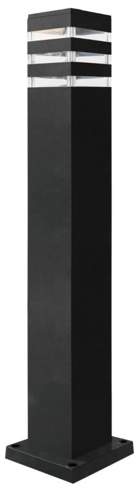 Lampă de exterior LED RGBW TEKSAS, dimabilă, 1xE27/9W/230V, 74 cm, IP44, antracit