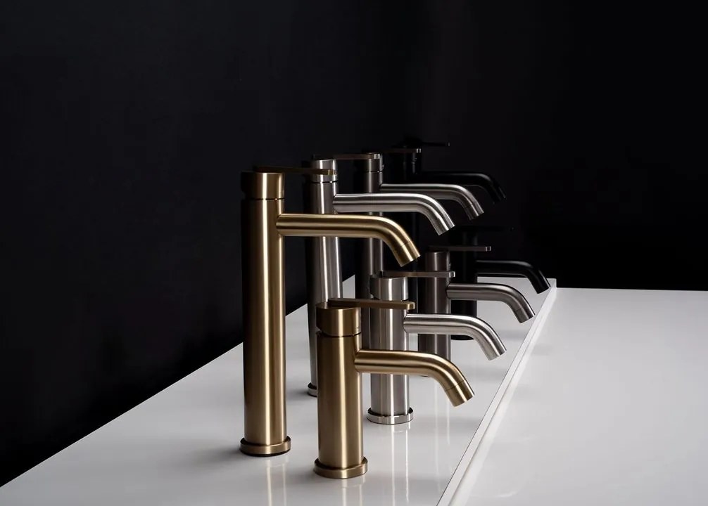 Baterie pentru baie Rea Ontario auriu periat