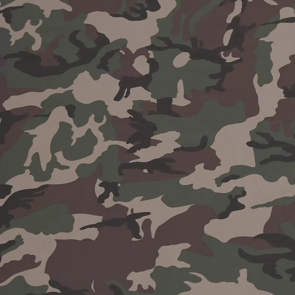 Scaun de jocuri, camuflaj si negru, textil