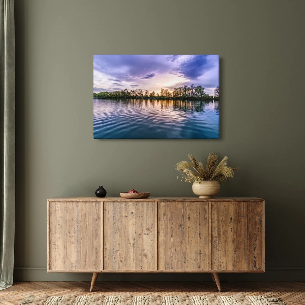Tablou cu lac (90x60 cm)