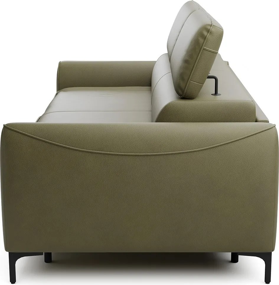 Canapea lemn masiv Monza Extensibila –96 cm, 208 × 101 × 82 cm