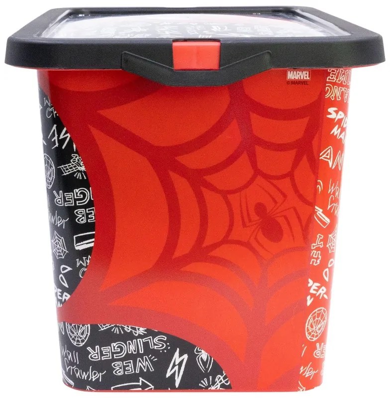 Omul Păianjen Urban Web cutie de depozitare din plastic 7 L