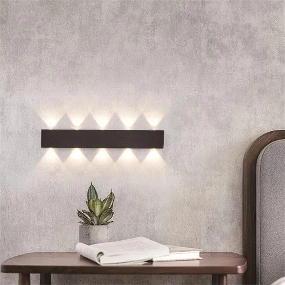 Aplica Led, Elit's, 15W+14W, Negru
