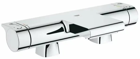 Baterie cada - dus termostatata Grohe Grohtherm 2000 crom cu montaj pe cada
