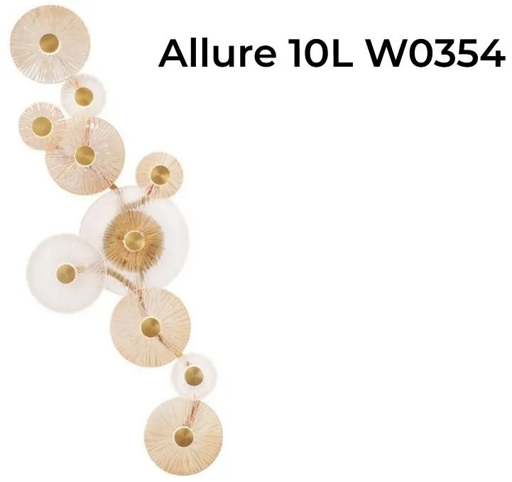 Aplica de perete LED design modern decorativ Allure 10L